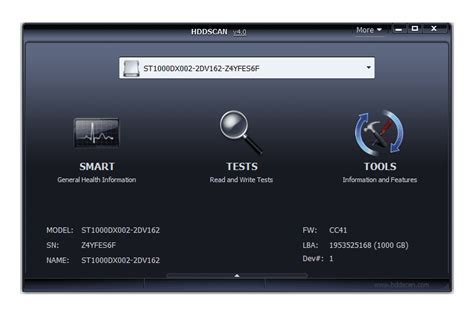 HDDScan v4.1 Free Hard Drive Testing Tool Review